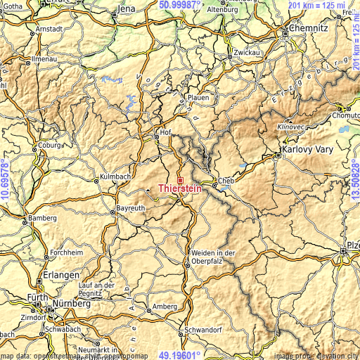 Topographic map of Thierstein