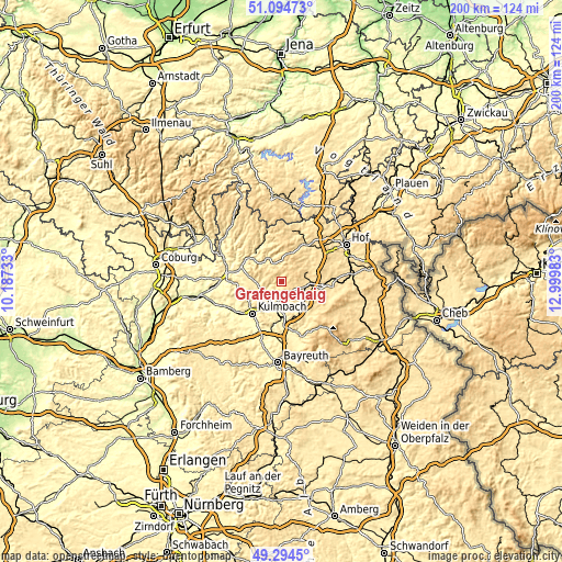 Topographic map of Grafengehaig