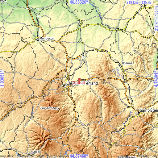 Topographic map of Culhat