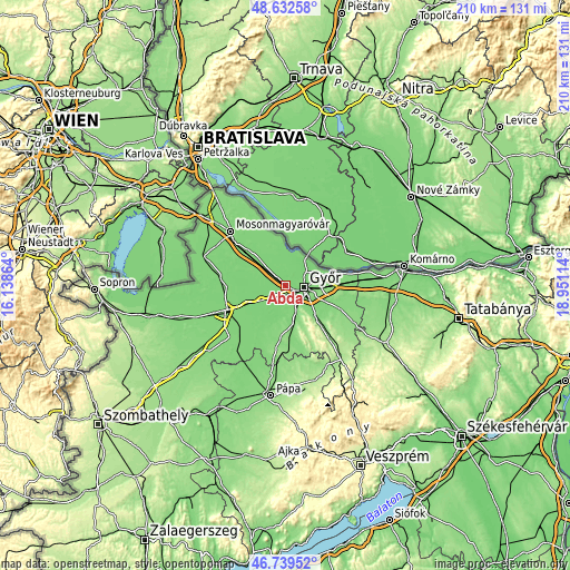 Topographic map of Abda