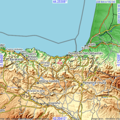 Topographic map of Aia