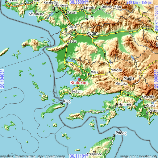 Topographic map of Kiulukioi