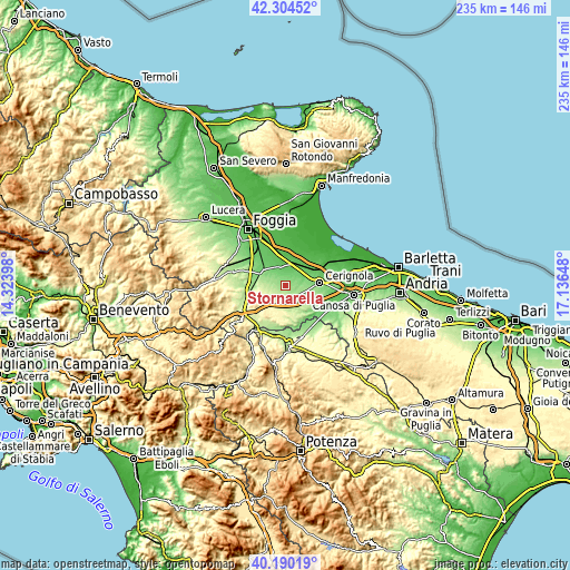 Topographic map of Stornarella