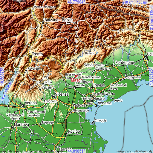 Topographic map of Maser