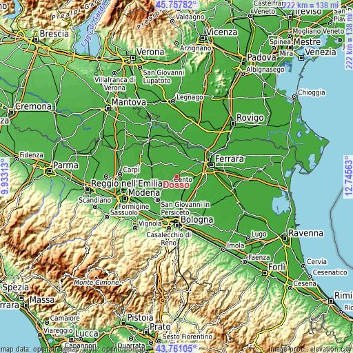 Topographic map of Dosso