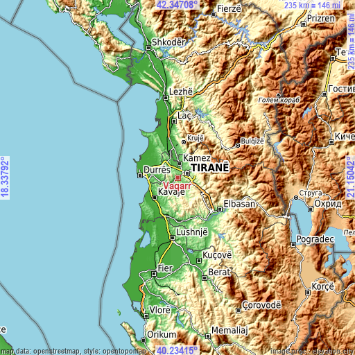 Topographic map of Vaqarr