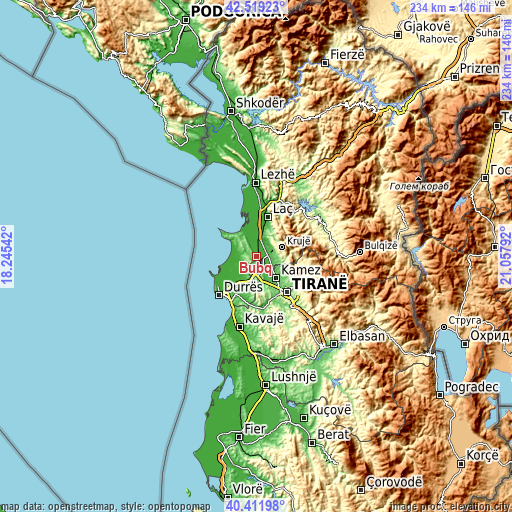 Topographic map of Bubq