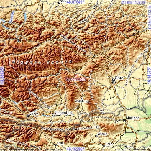 Topographic map of Eppenstein