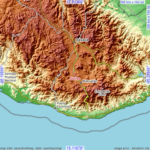 Topographic map of Guixé