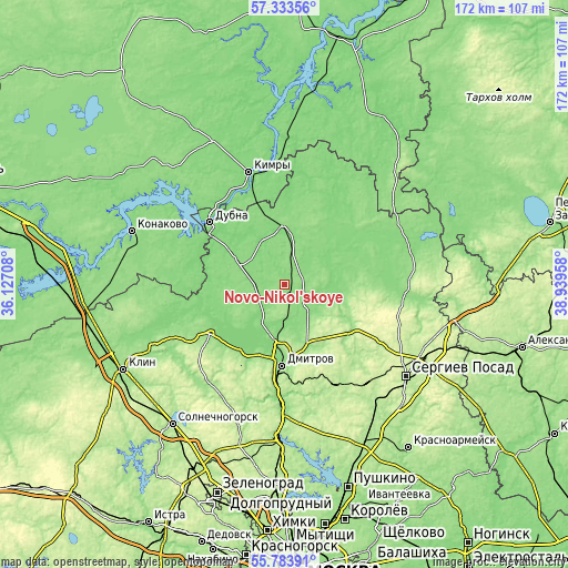Topographic map of Novo-Nikol’skoye