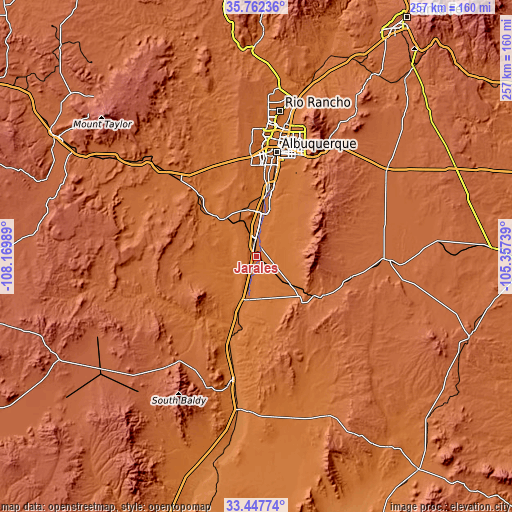 Jarales elevation