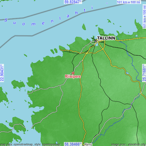 Topographic map of Riisipere