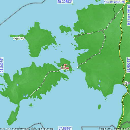 Topographic map of Liiva
