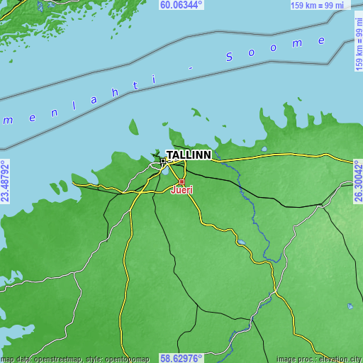 Topographic map of Jüri