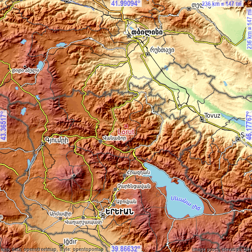 Topographic map of Lorut