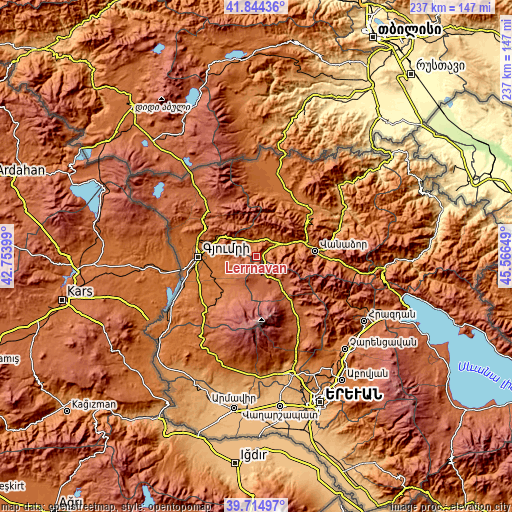 Topographic map of Lerrnavan