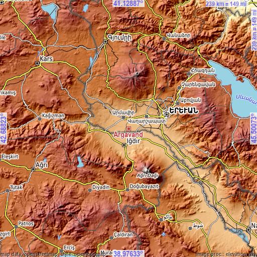 Topographic map of Argavand