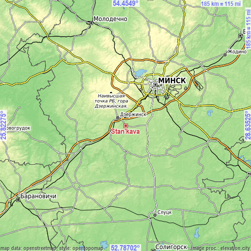 Topographic map of Stan’kava