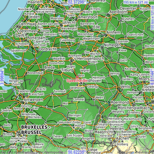 Topographic map of Speelheide