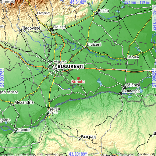 Topographic map of Sohatu