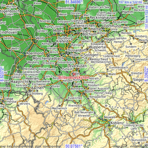 Topographic map of Bilderstoeckchen