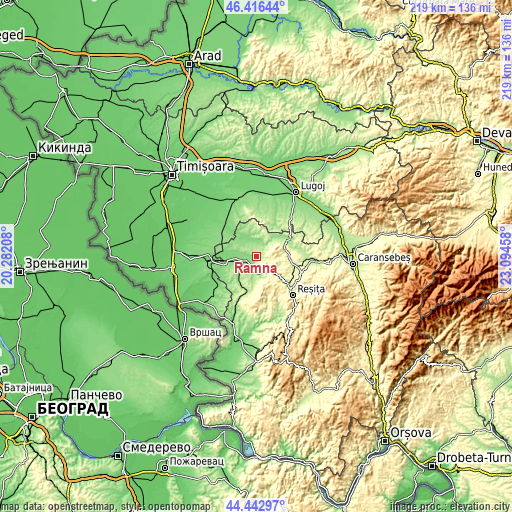 Topographic map of Ramna