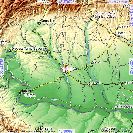 Topographic map of Mischii