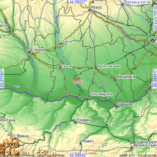 Topographic map of Dudu