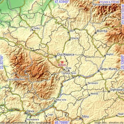 Topographic map of Aiton