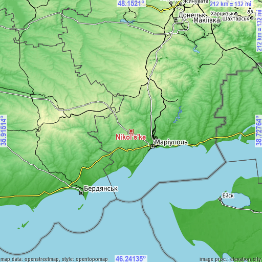 Topographic map of Nikol's’ke