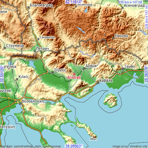 Topographic map of Alistráti