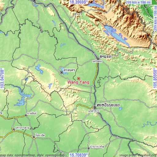 Topographic map of Wang Yang