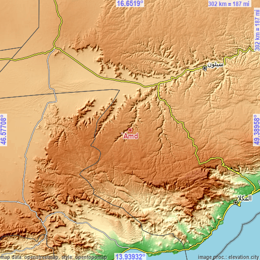 Topographic map of ‘Amd