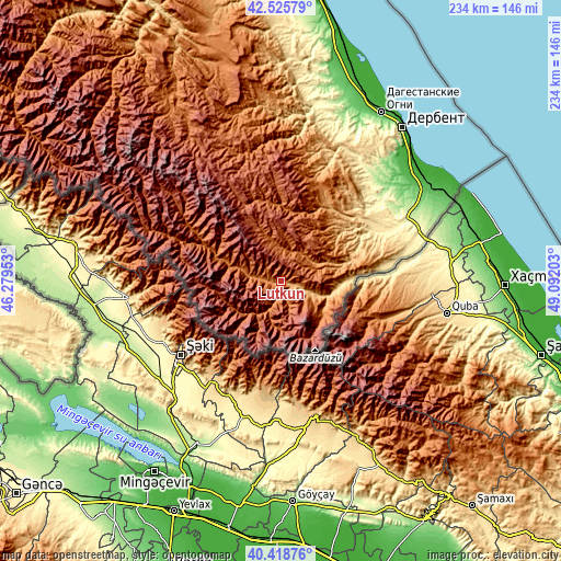 Topographic map of Lutkun