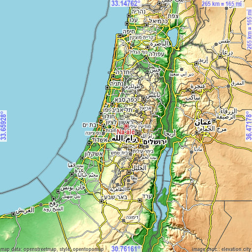 Topographic map of Na'ale