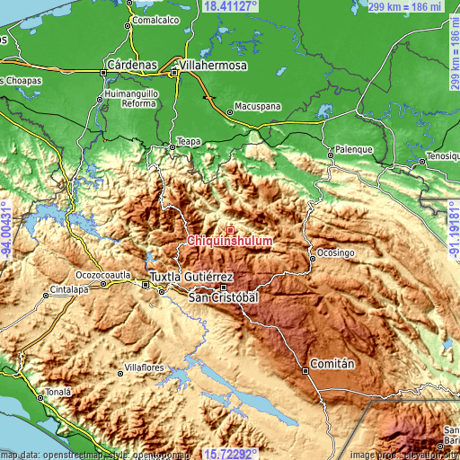 Topographic map of Chiquinshulum