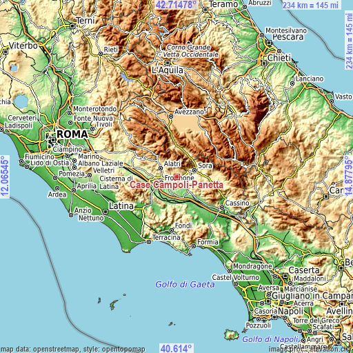 Topographic map of Case Campoli-Panetta